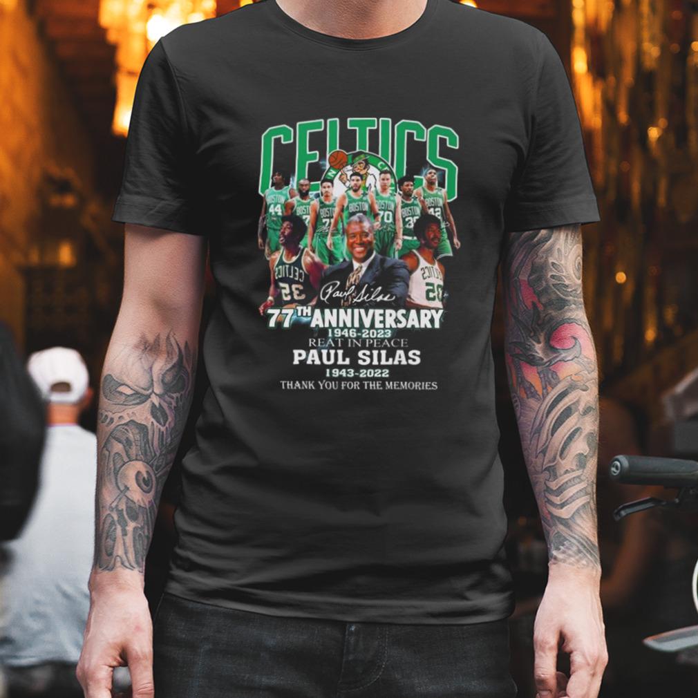 Boston Celtics 1943 2022 thank you for the memories shirt