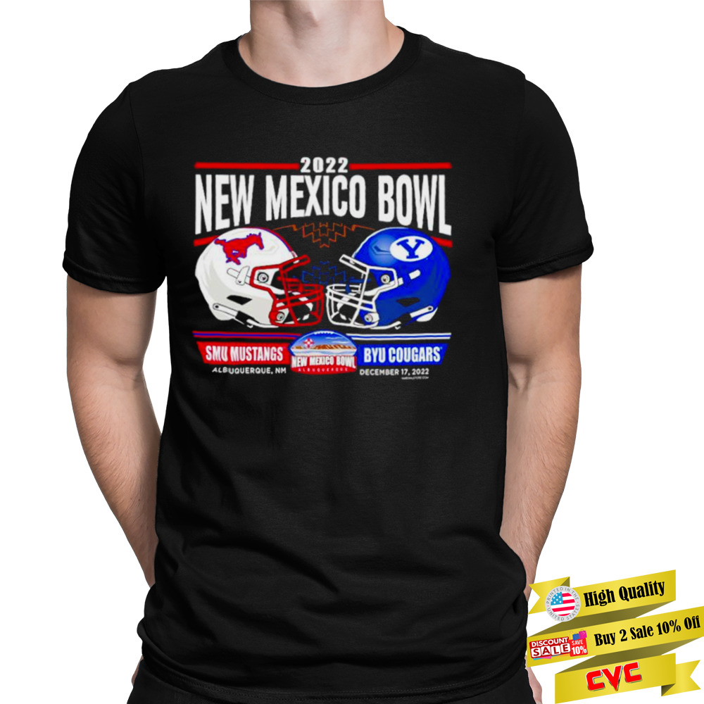 Byu Cougars vs SMU 2022 New Mexico Bowl Helmets shirt