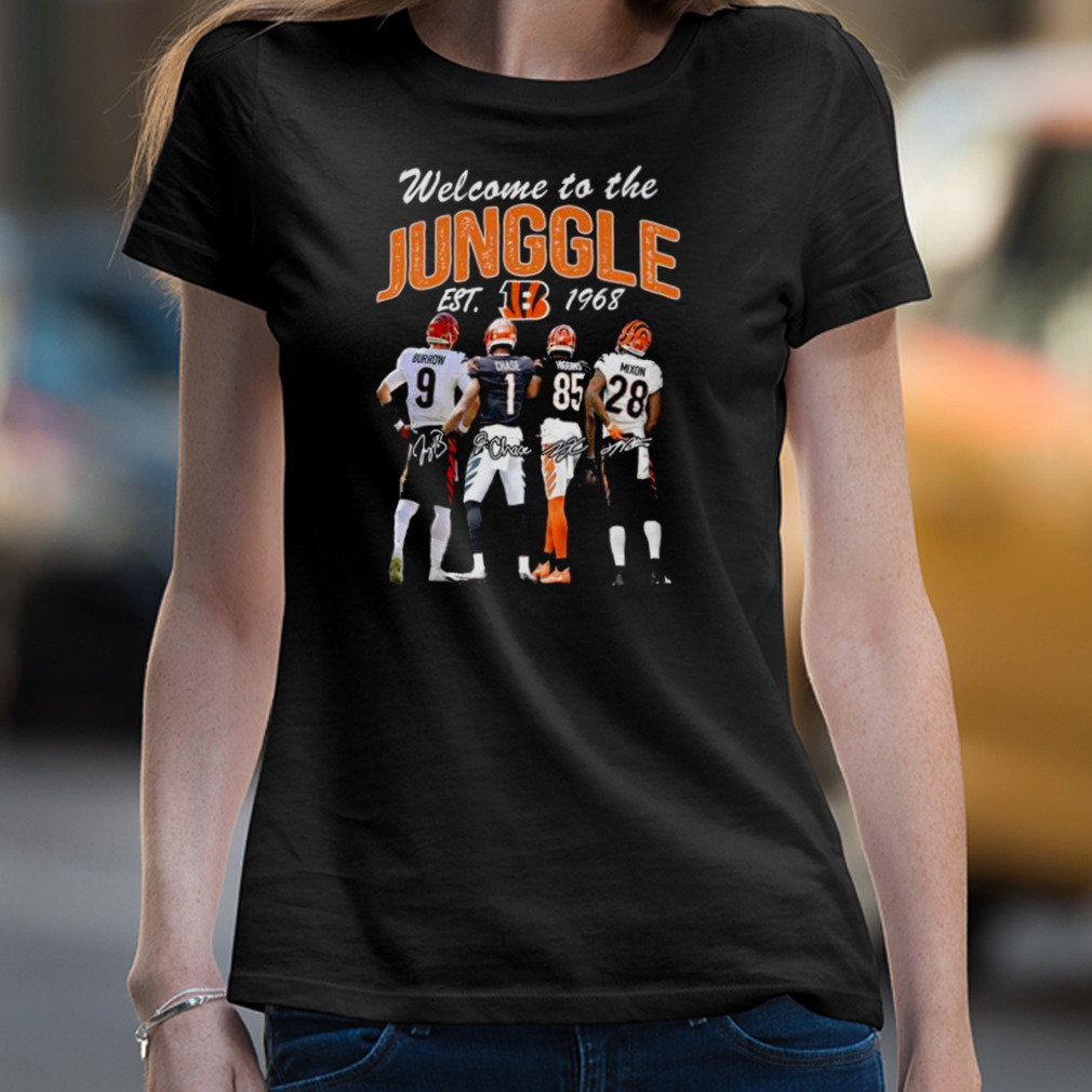 Cincinnati Bengals Welcome To The Jungle shirt, hoodie, sweater