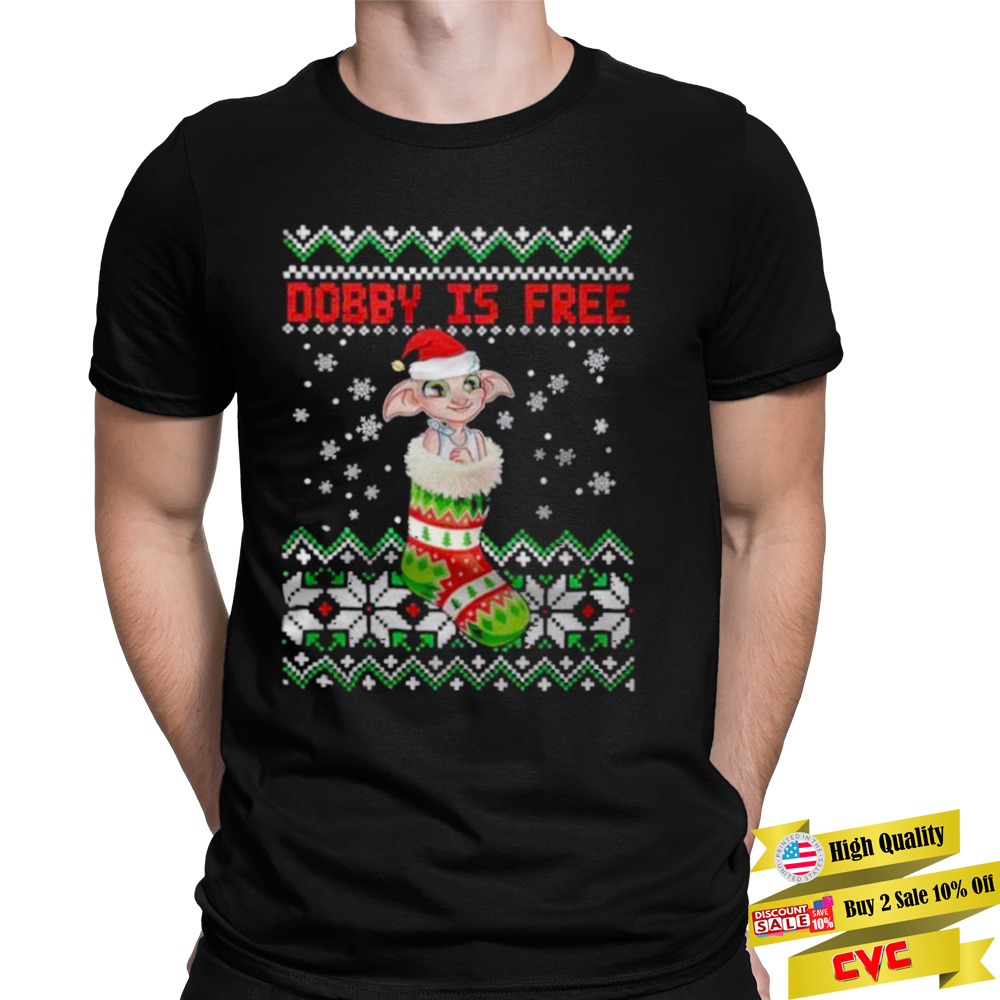 Dobby Is Free Dobby Christmas Ugly Shirt