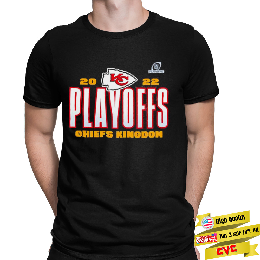 Kansas City Chiefs 2022 NFL Playoffs Our Time T-Shirt - KING TEE STORE