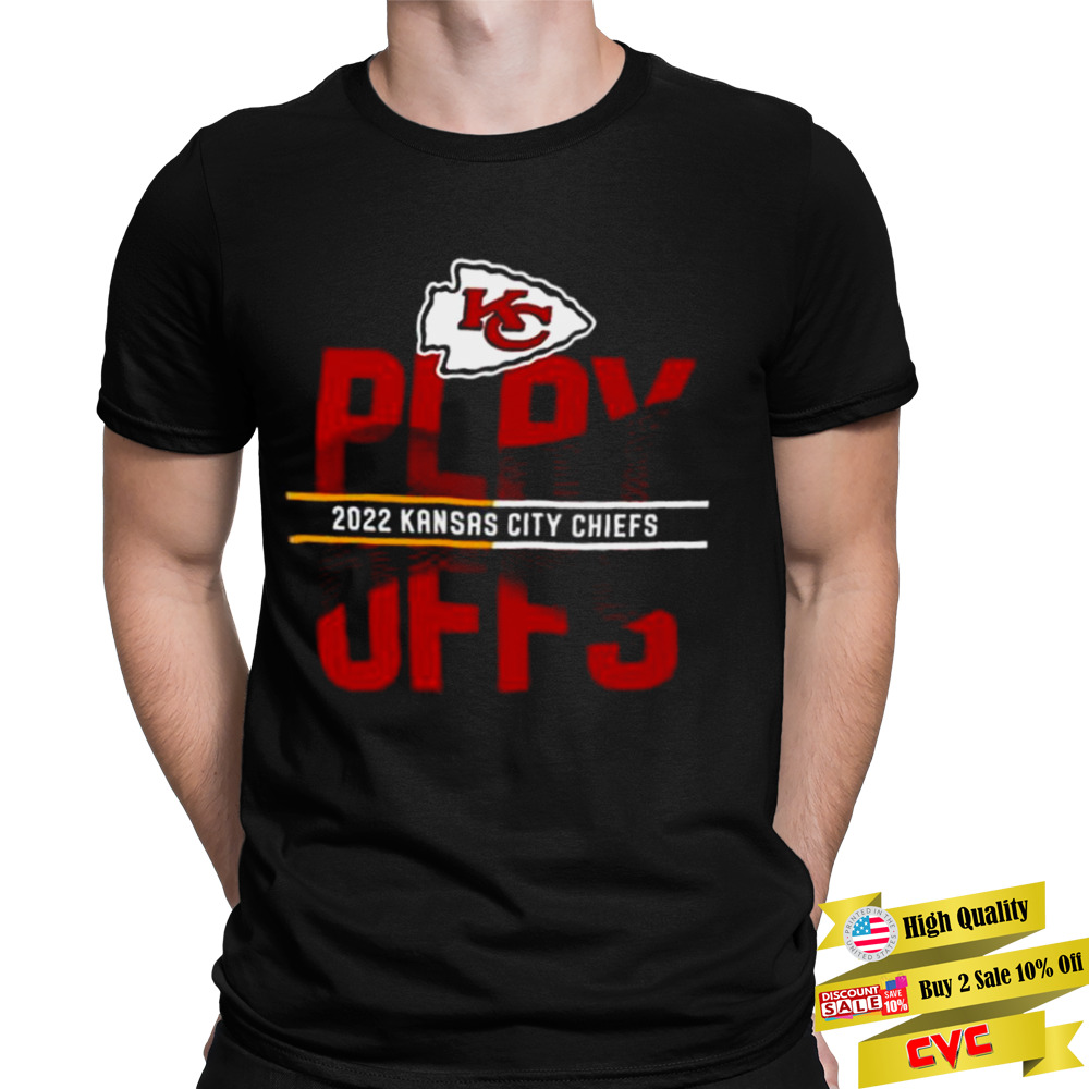 Kansas City Chiefs Nike 2022 NFL Playoffs Iconic T-Shirt