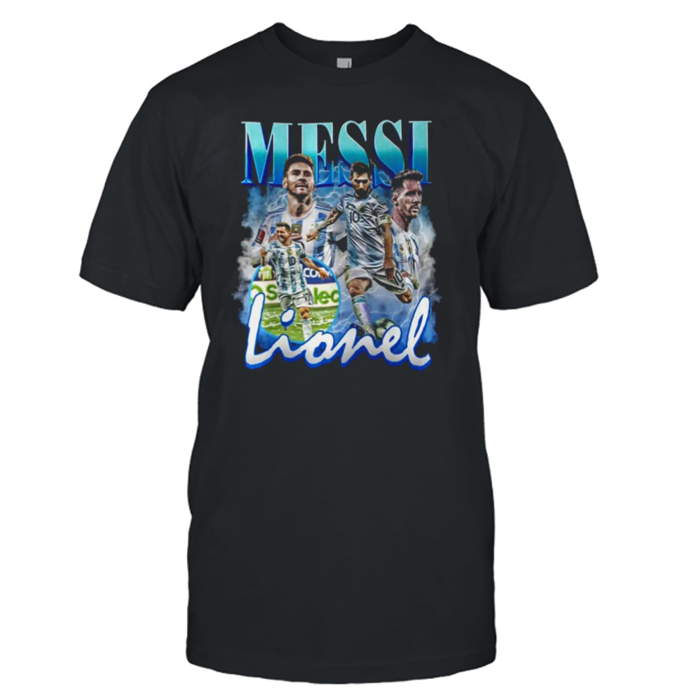 Lionel Messi Legends & Goats Qatar World Cup 2022 Champion T-Shirt