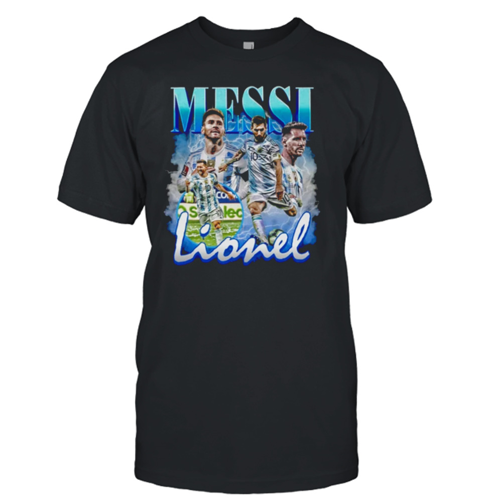 Lionel Messi The Golden Ball Qatar World Cup 2022 t-shirt