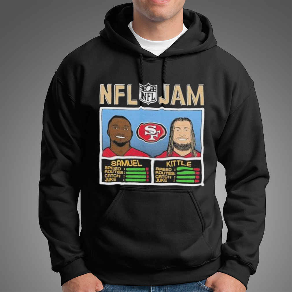 NFL Jam Deebo Samuel and George Kittle San Francisco 49ers T-Shirt - TeeHex