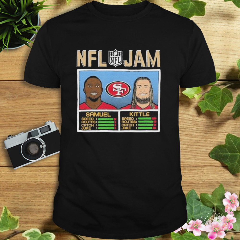 NFL Jam Deebo Samuel and George Kittle San Francisco 49ers T-Shirt