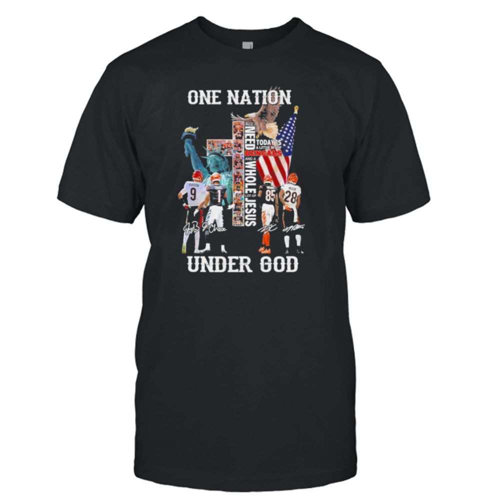 One Nation Under God Cincinnati Bengals 2022 Shirt