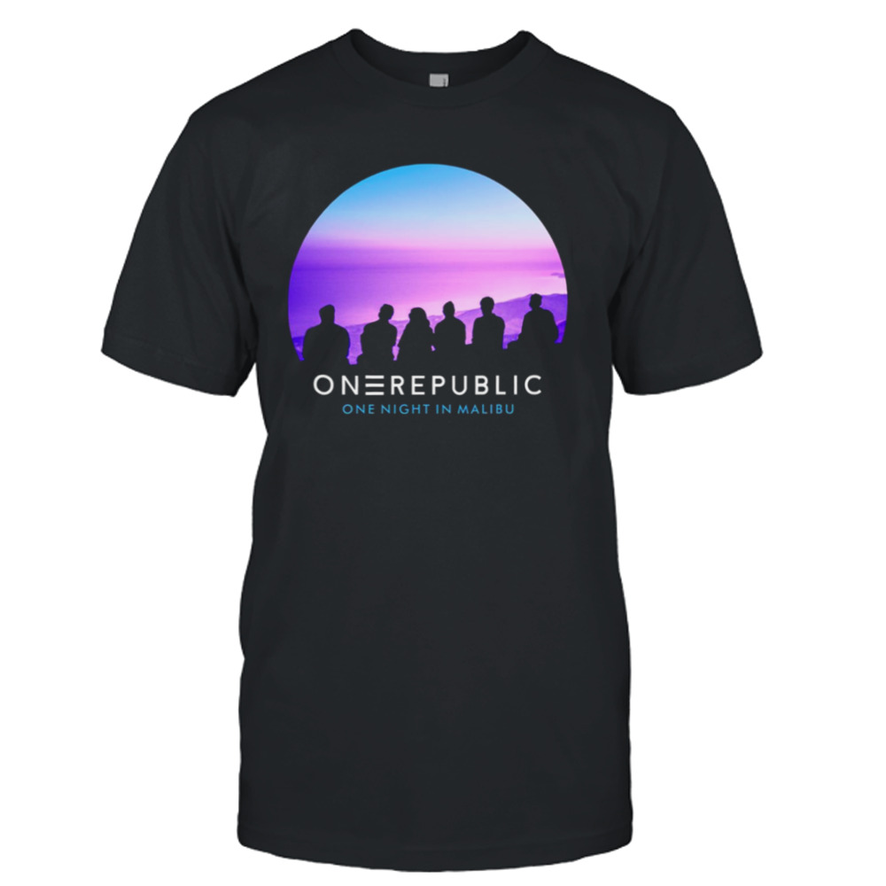 One Night In Malibu Onerepublic Band shirt