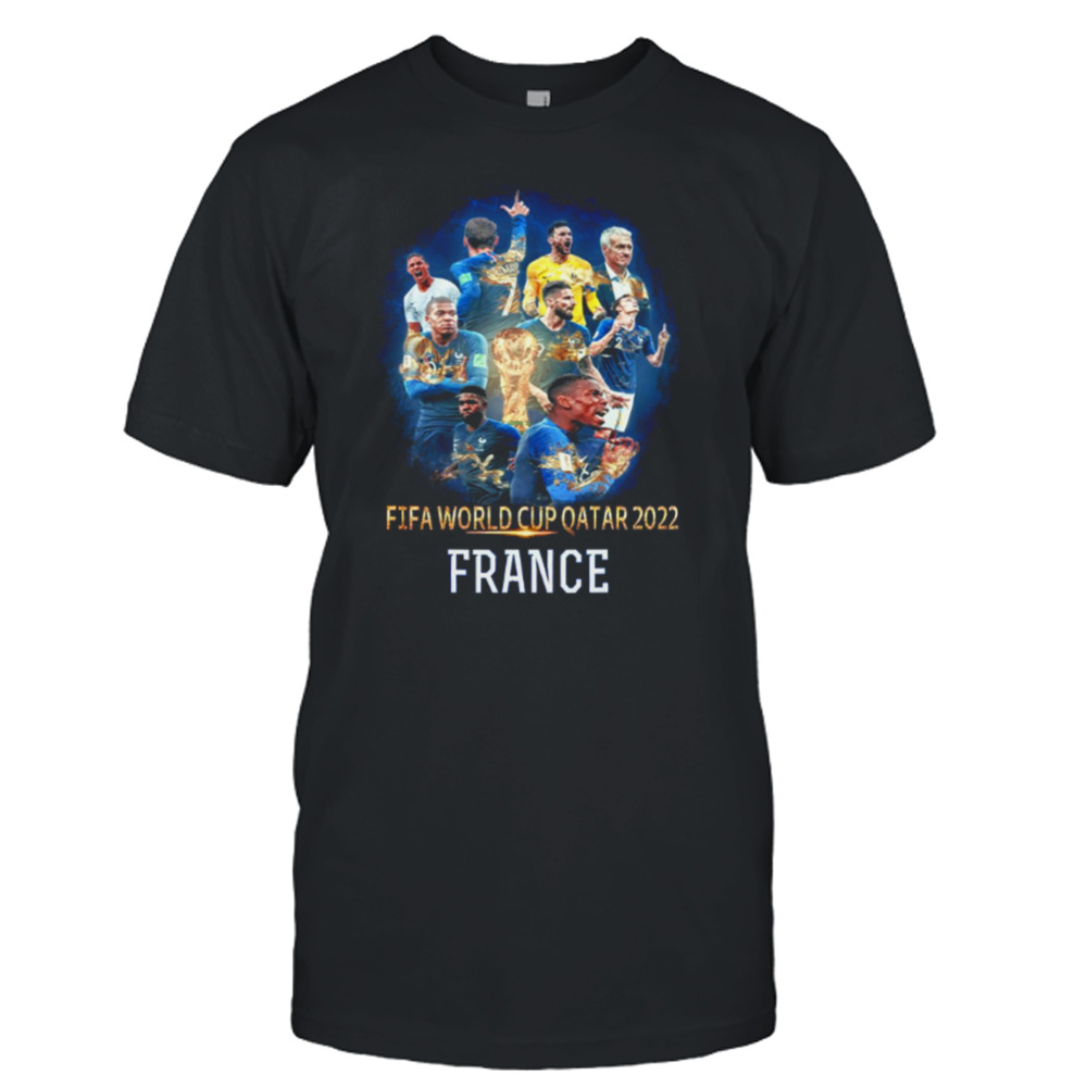 Qatar World Cup Champion 2022 France Football Team shirt