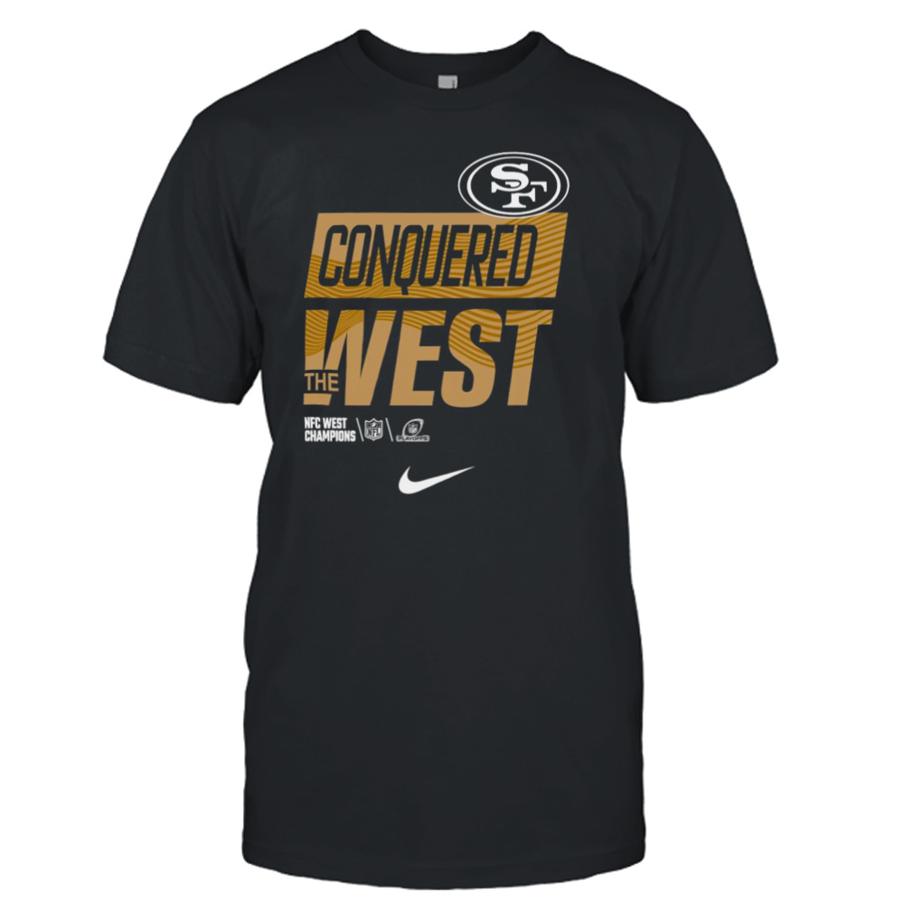 San Francisco 49ers Conquered The West 2022 AFC West Division Champions Playoff NFL Shirt