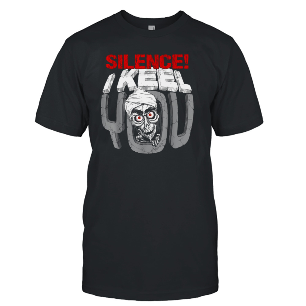 Silence Je Te Keel Minéral Jeff Dunham shirt