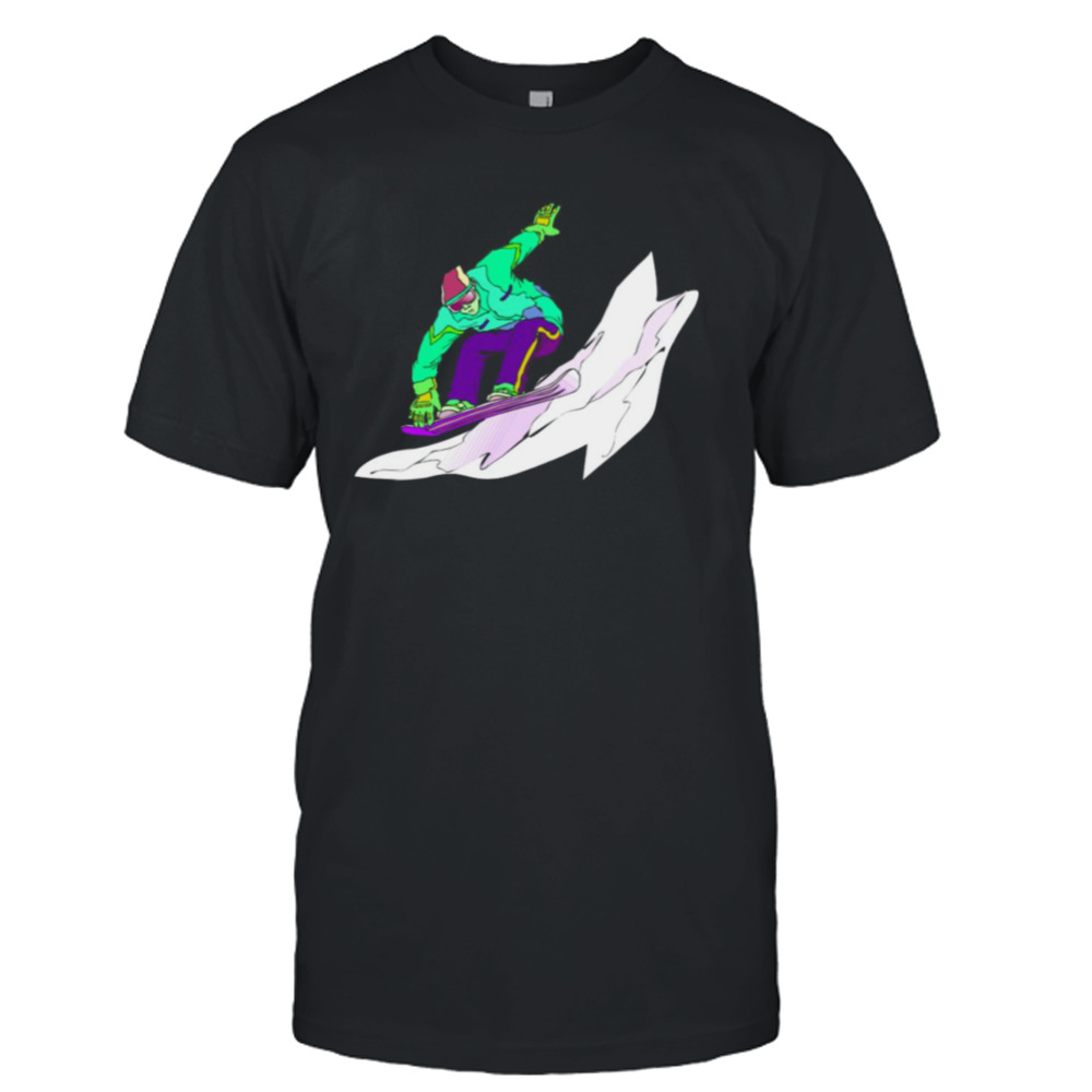 Snowboarder Silhouette Shirt