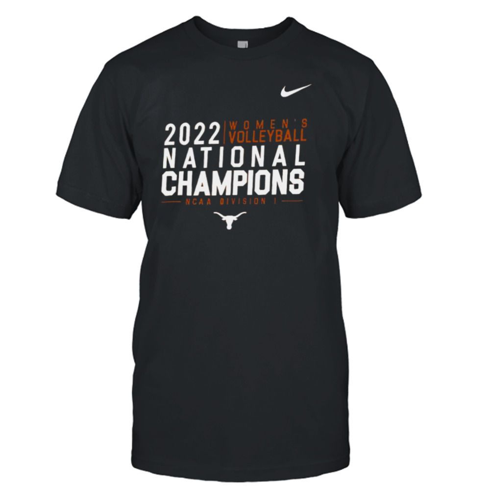 Texas Longhorns Nike 2022 Women’s Volleyball National Champions T-Shirt