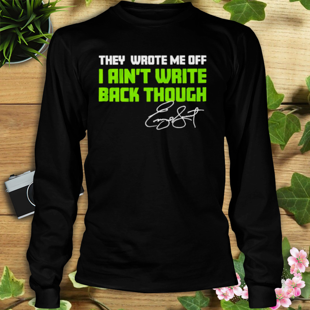 Geno Smith Ain't Write Back Though Shirt, Custom prints store