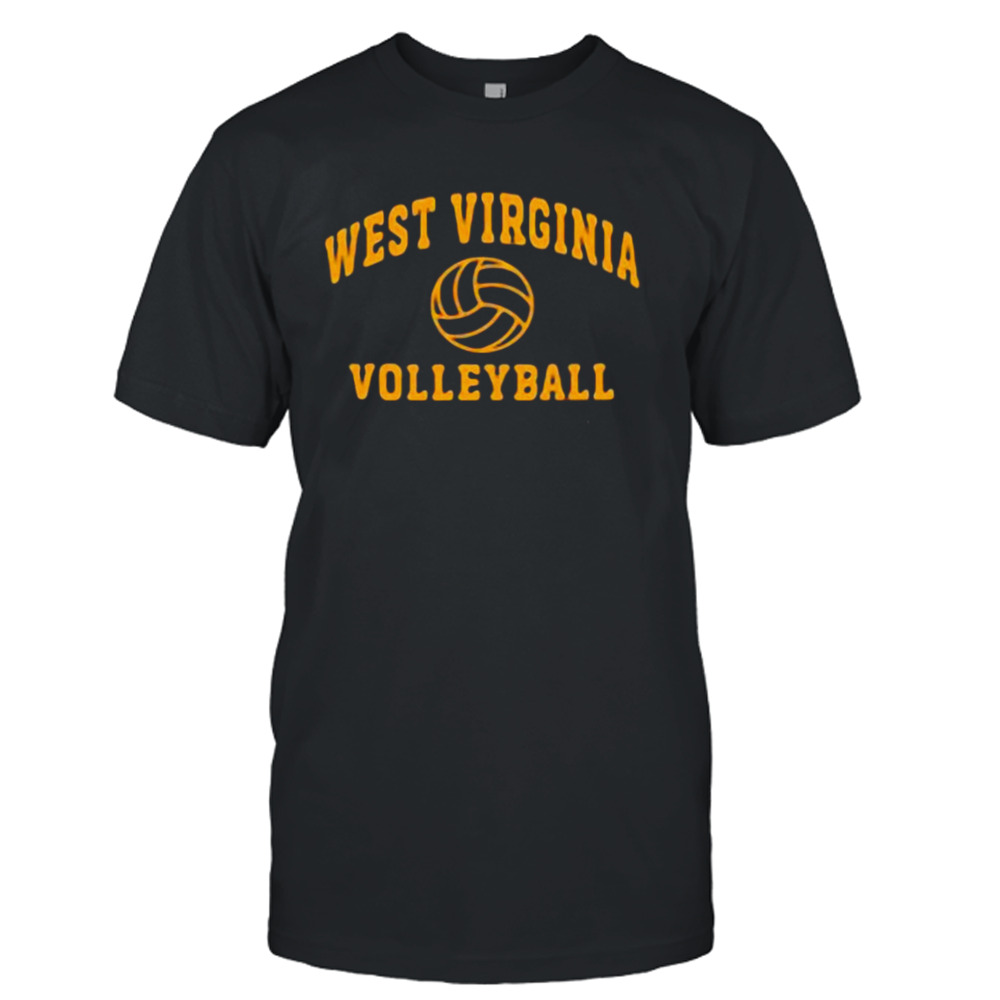 West Virginia Mountaineers Volleyball Icon Powerblend Shirt