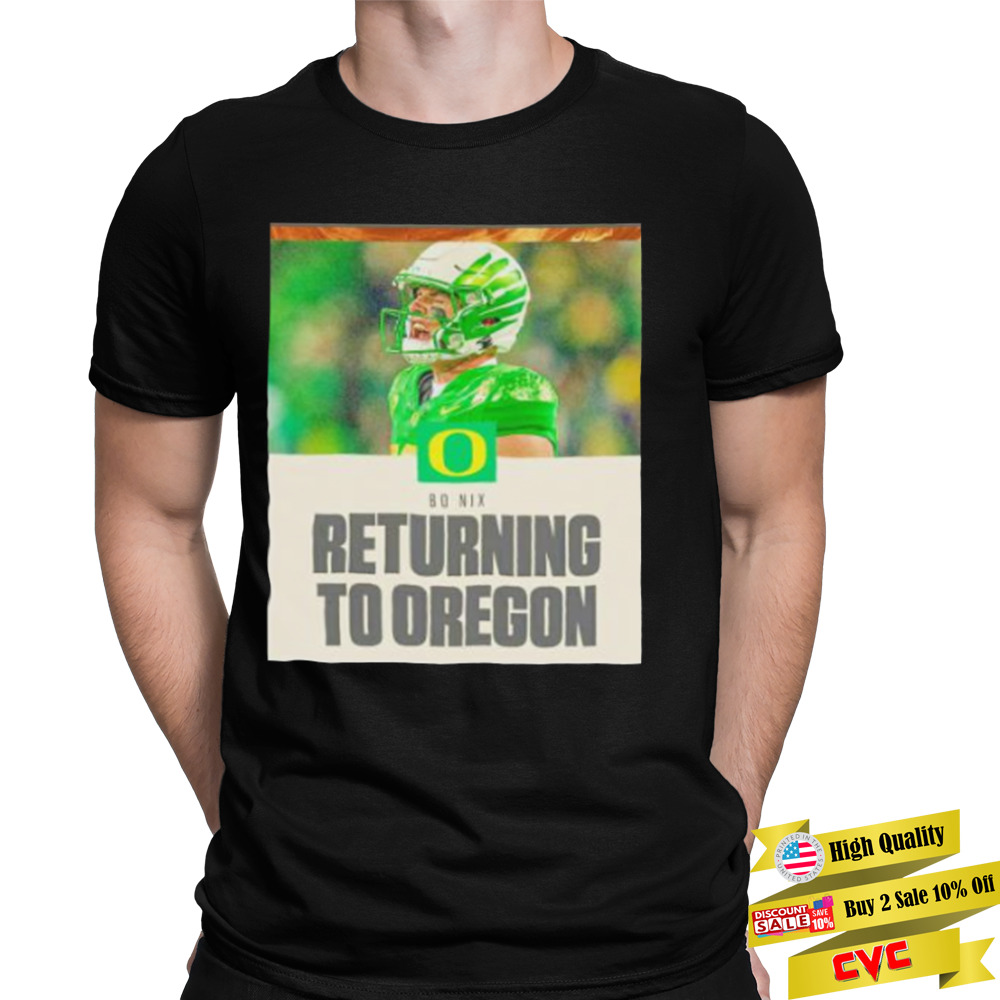 bo Nix returning to Oregon Ducks shirt