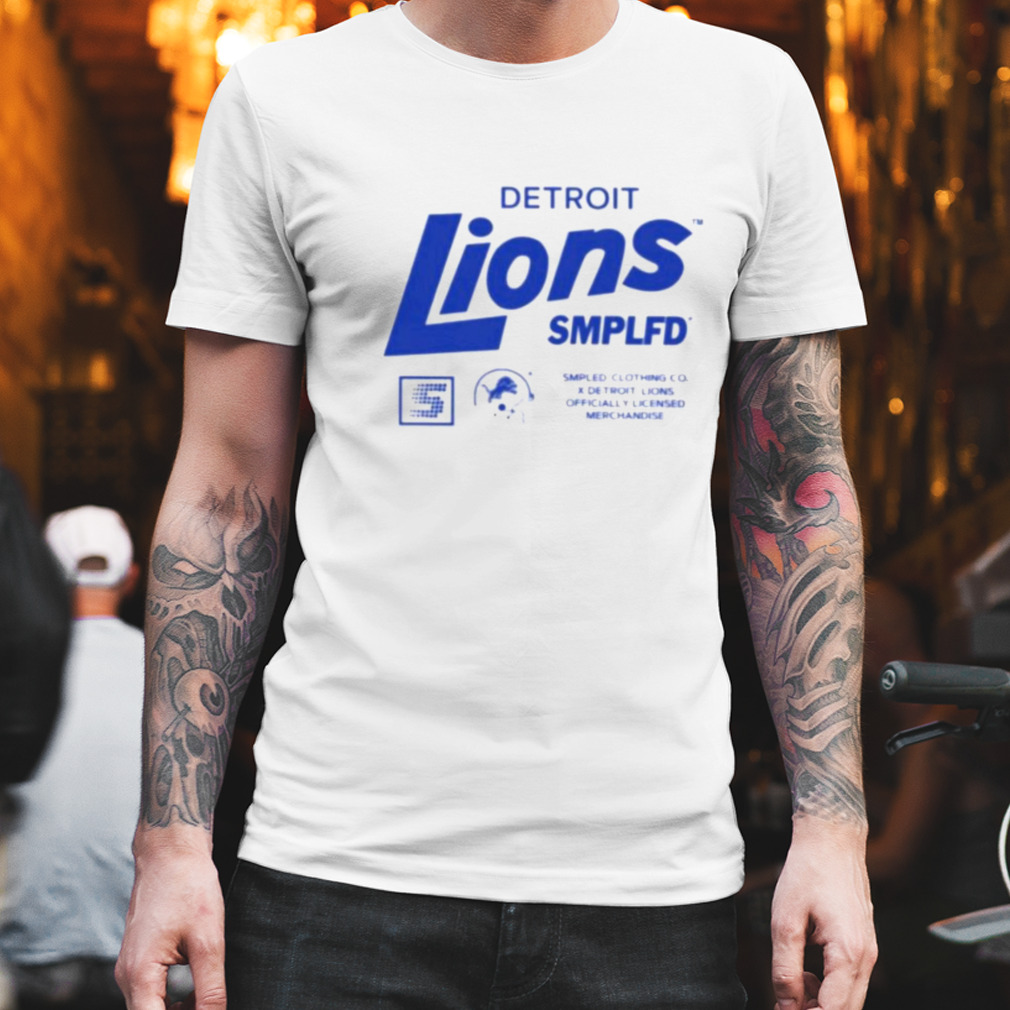 detroit Lions football SMPLFD shirt