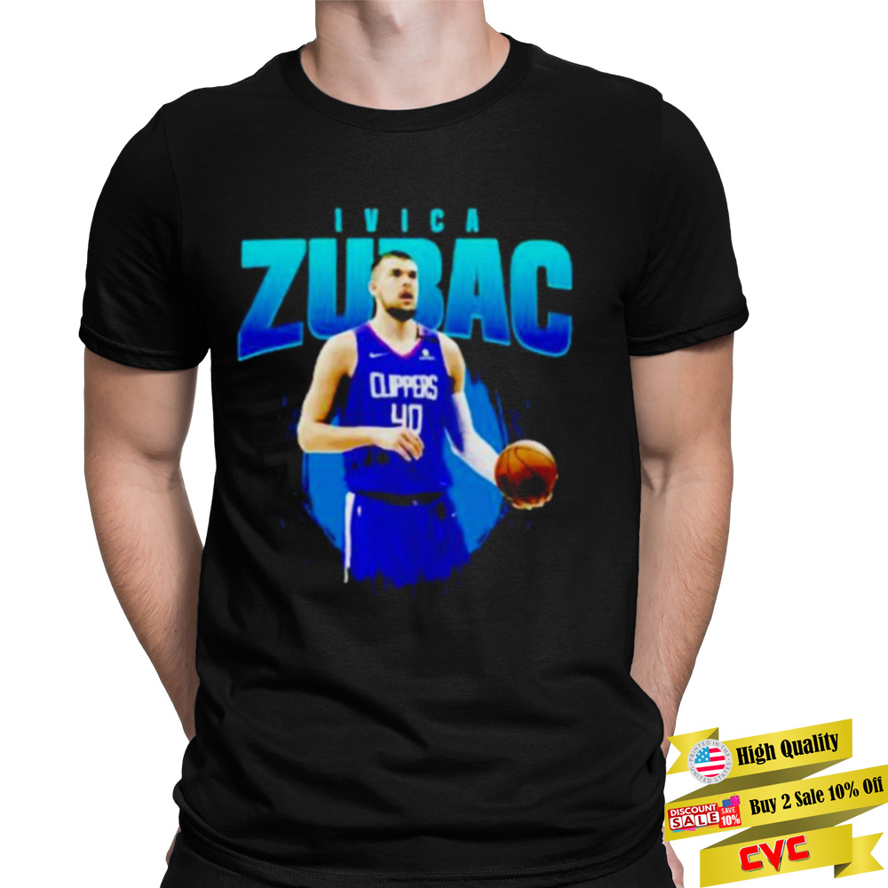 ivica Zubac Los Angeles Clippers basketball shirt