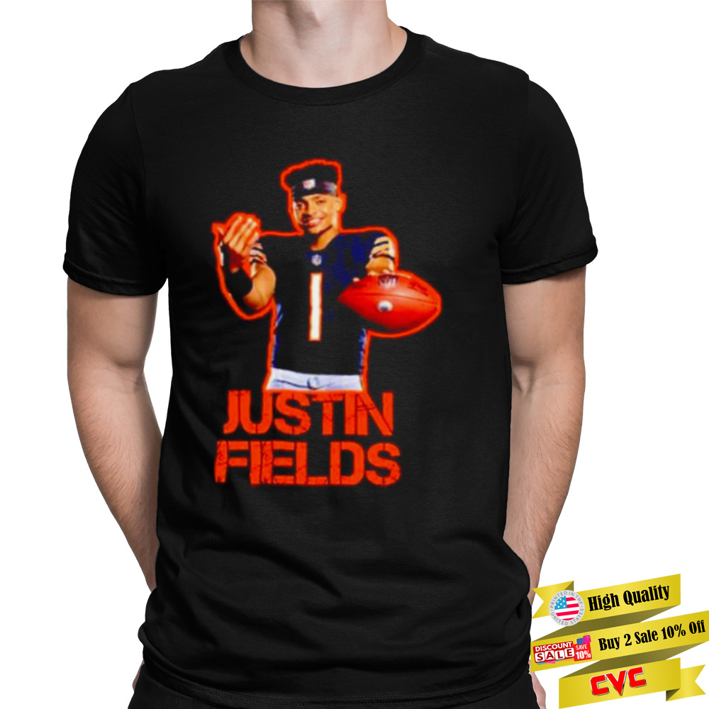 justin Fields Chicago Bears player shirt