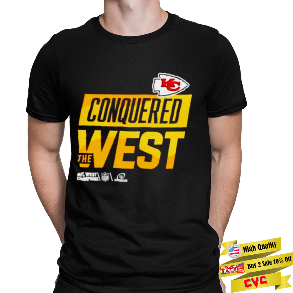 kansas City Chiefs conquered the West 2022 AFC West division champions shirt