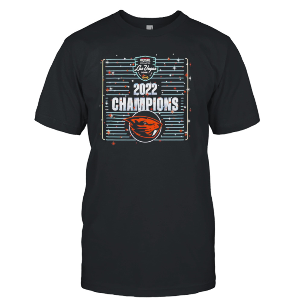 2022 Las Vegas Bowl Champions Oregon State Beavers Shirt