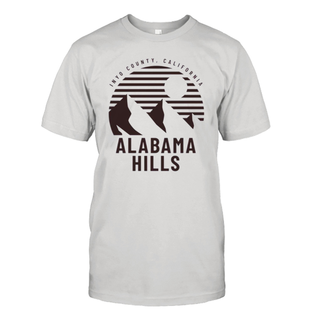 Alabama Hills Inyo County California Moutain shirt