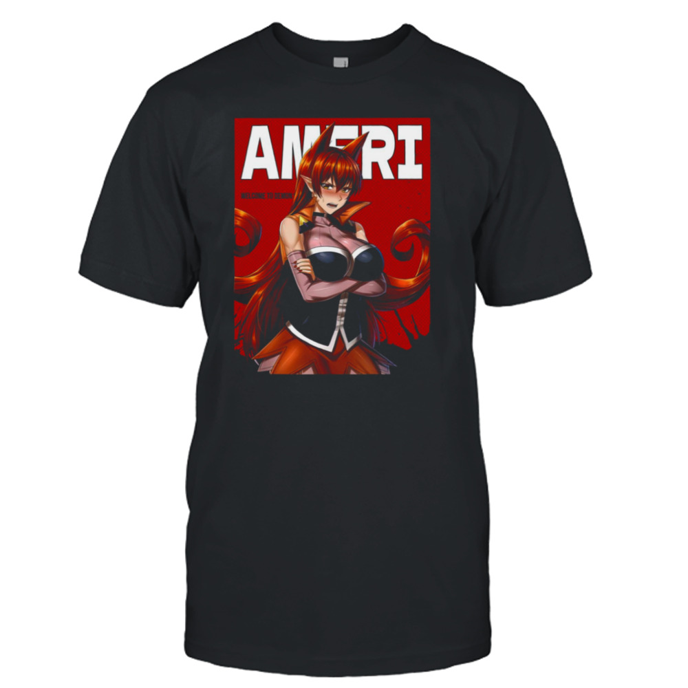 Ameri Azazel Red Comic Design Welcome To Demon School shirt