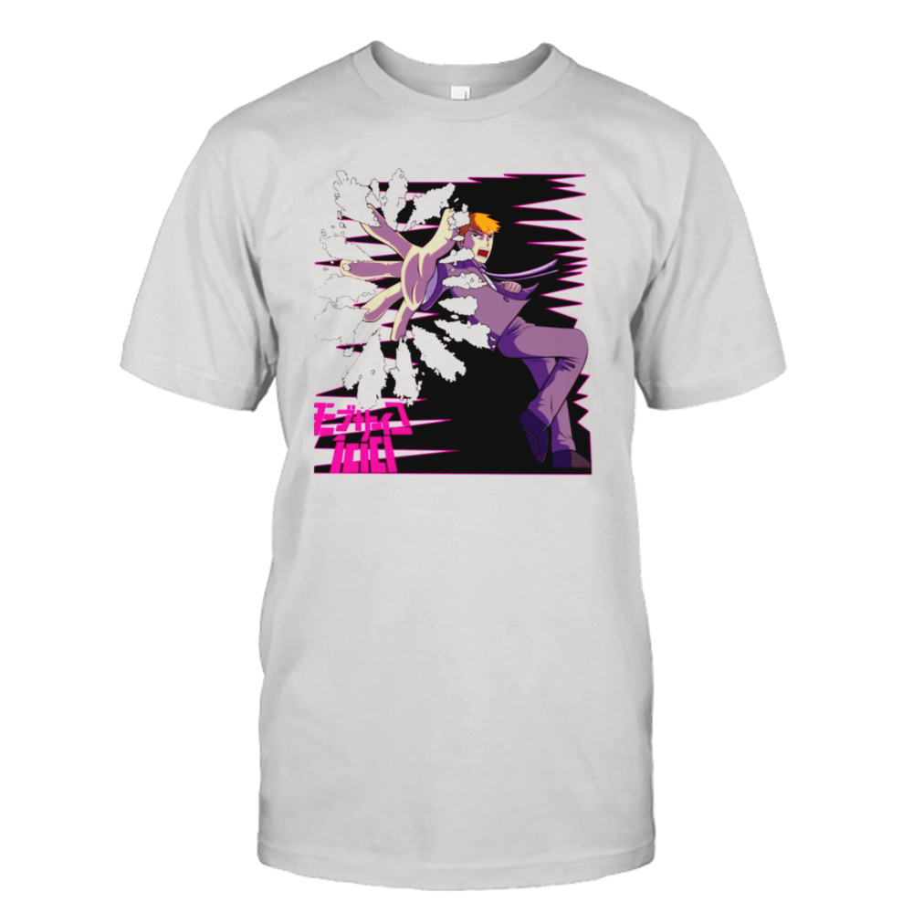 Arataka Reigen Salt Splash Mob Psycho 100 Second Model shirt