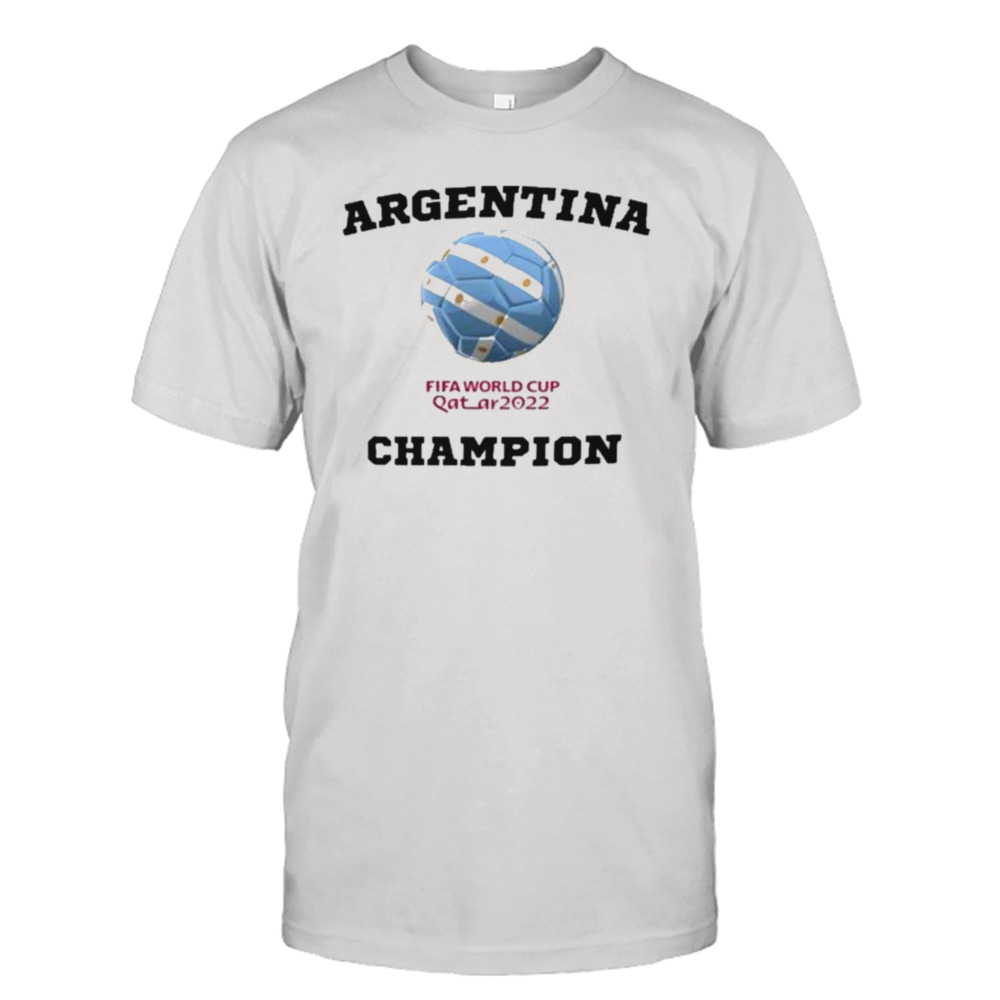 Argentina Champion FIFA World Cup Qatar 2022 T-Shirt