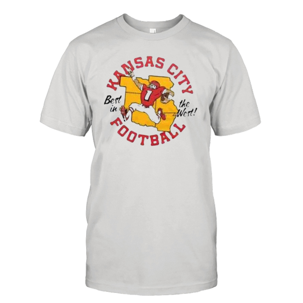 Best In The West Kansas City Football Shirt