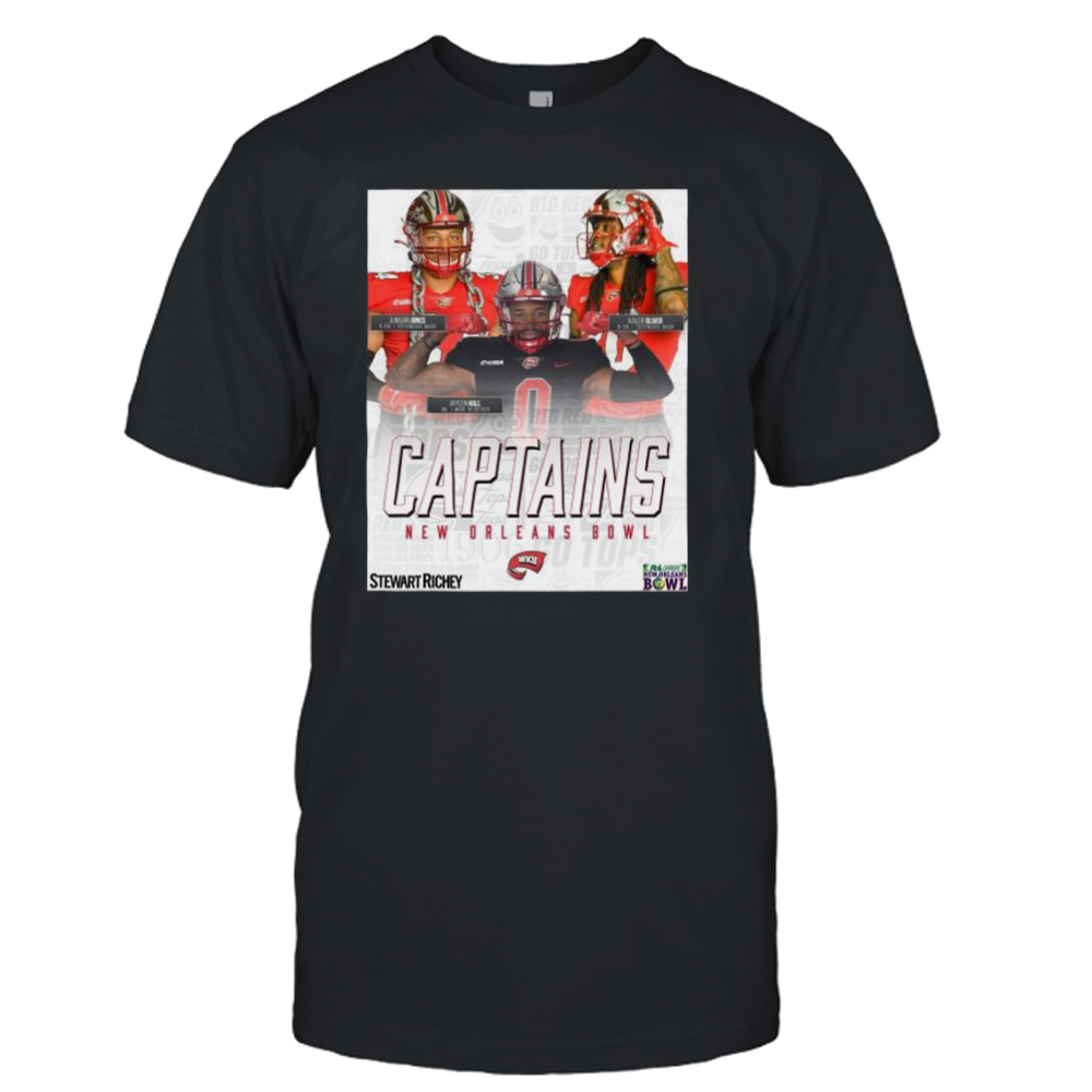 Captains New Orleans Bowl WKU 2022 shirt