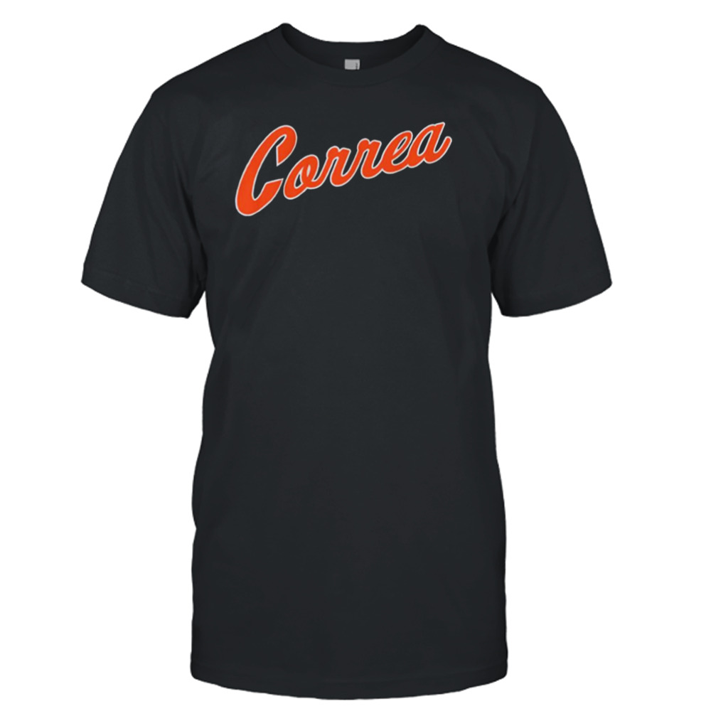 Carlos Correa New York Script Shirt