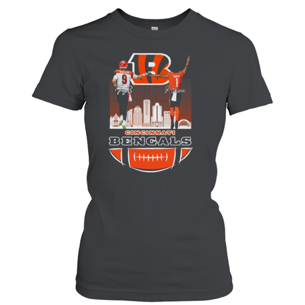 joe Burrow Ja'Marr Chase 2022 Cincinnati Bengals shirt - Kingteeshop