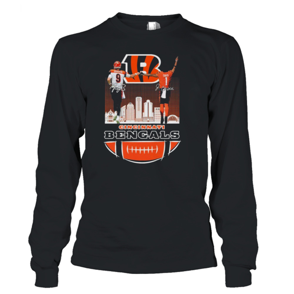 joe Burrow Ja'Marr Chase 2022 Cincinnati Bengals shirt - Kingteeshop