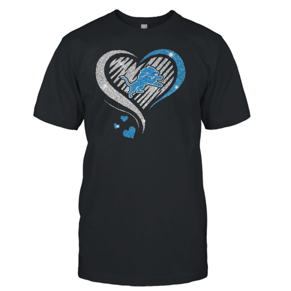 Detroit Lions Hearts diamond 2023 shirt