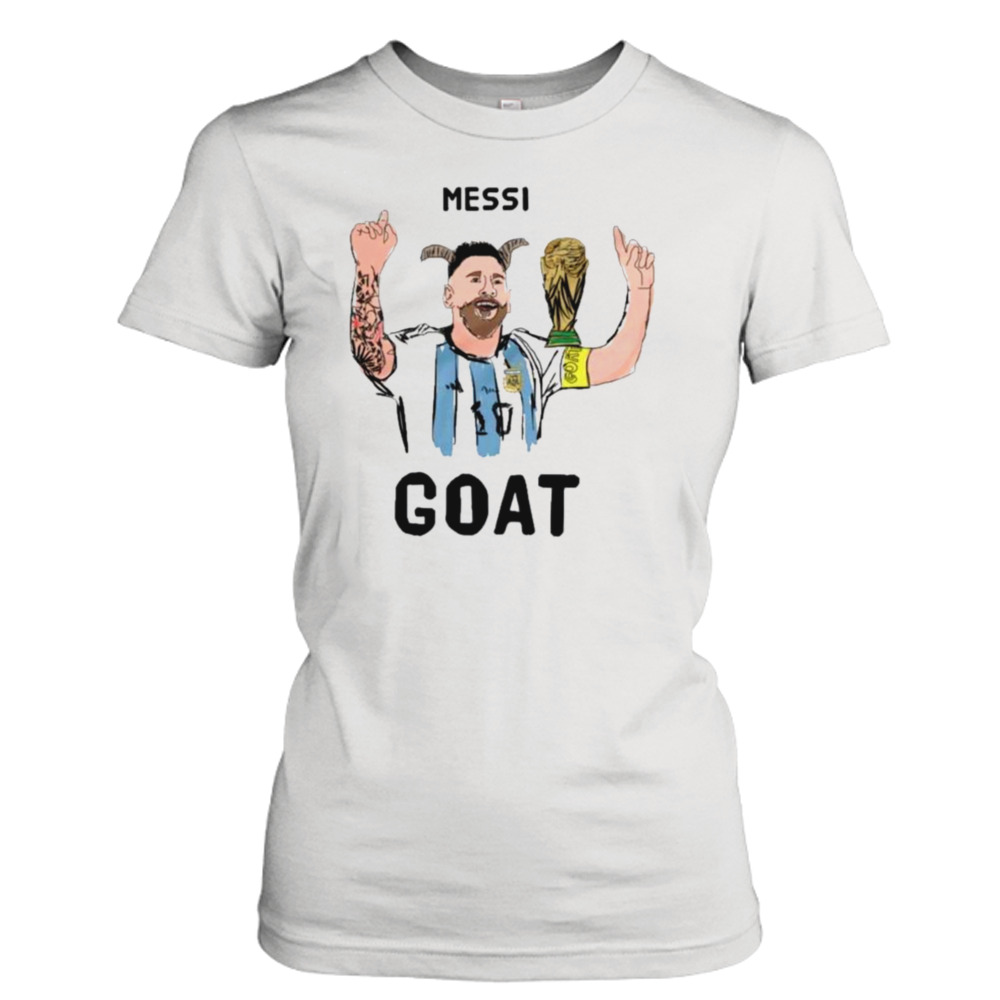 Goat Lionel Messi Shirt Argentina World Cup Shirt Winners 2022 - Bring Your  Ideas, Thoughts And Imaginations Into Reality Today