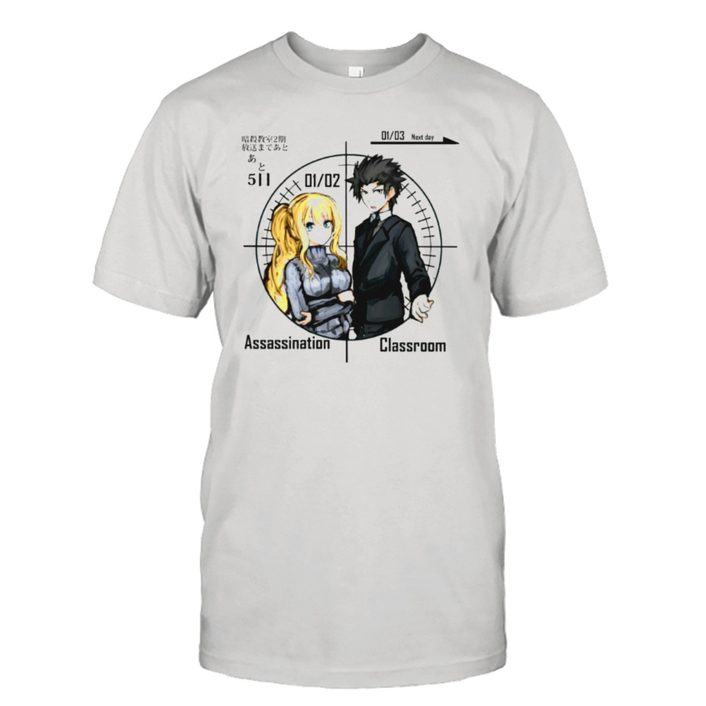 Iconic Design Assassination Classroom Anime shirt