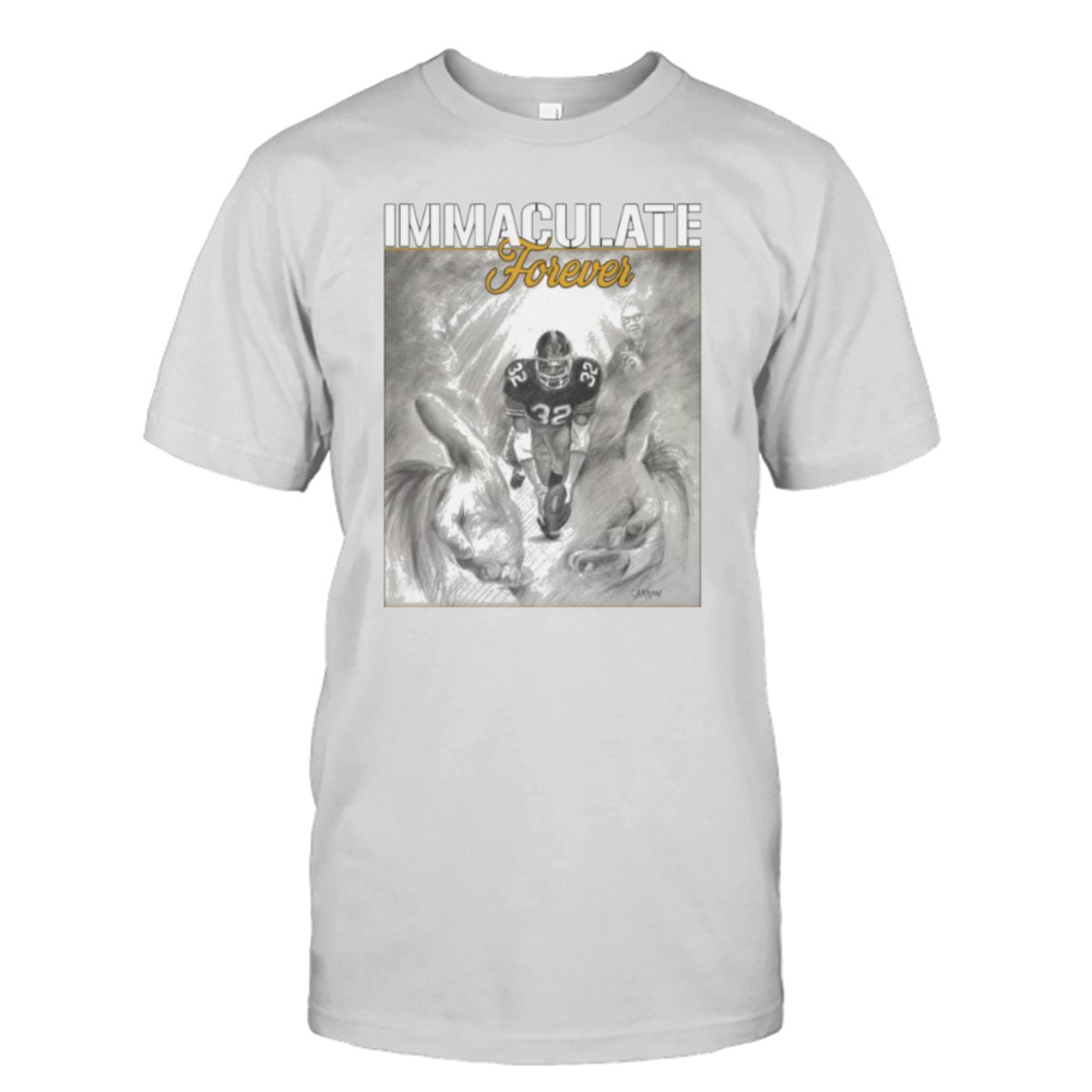 Immaculate Forever Franco Harris Pittsburgh Steelers Shirt