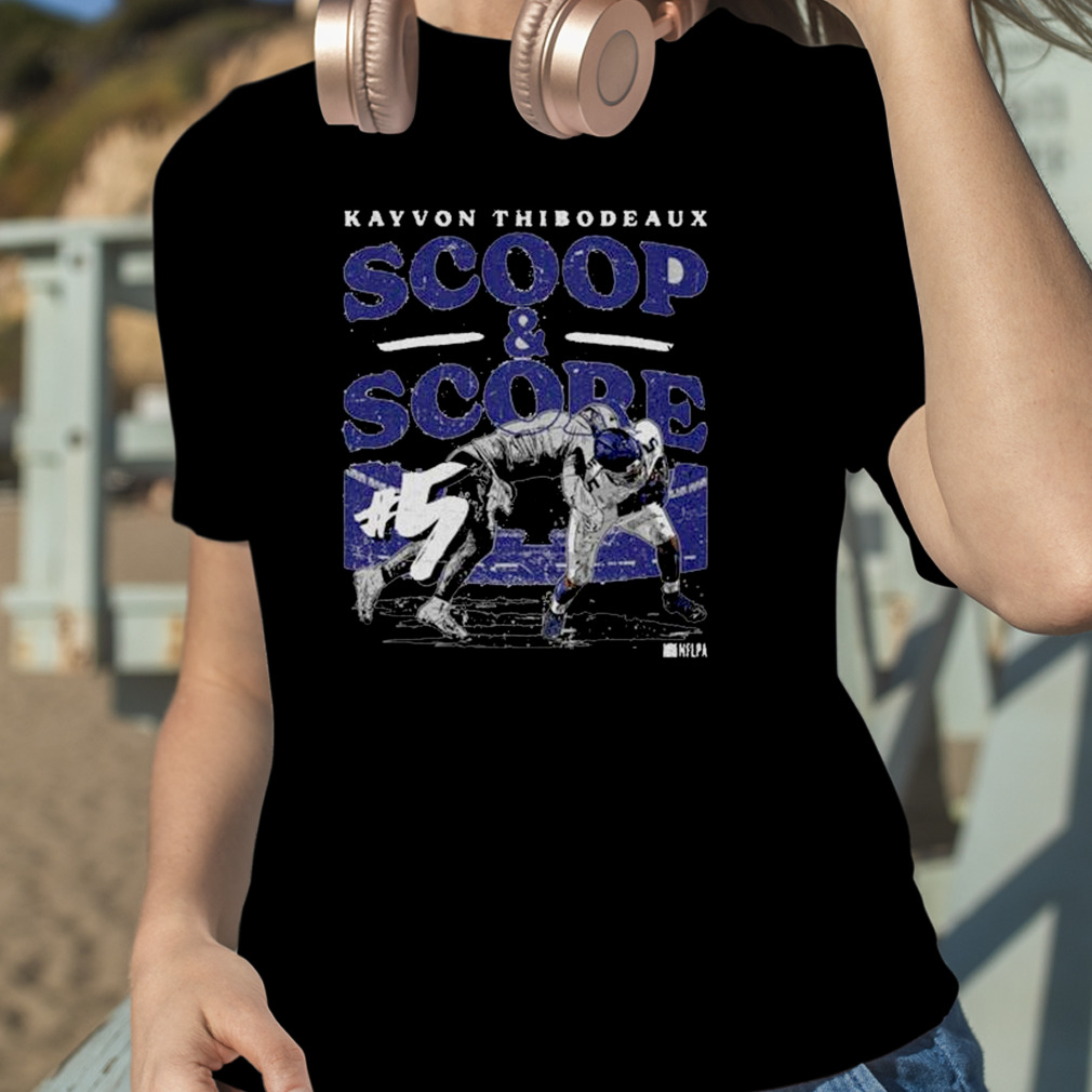 Kayvon Thibodeaux New York G Scoop _ Score Shirt