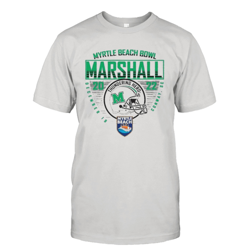 Marshall University Football 2022 Myrtle Beach Bowl Bound T-Shirt