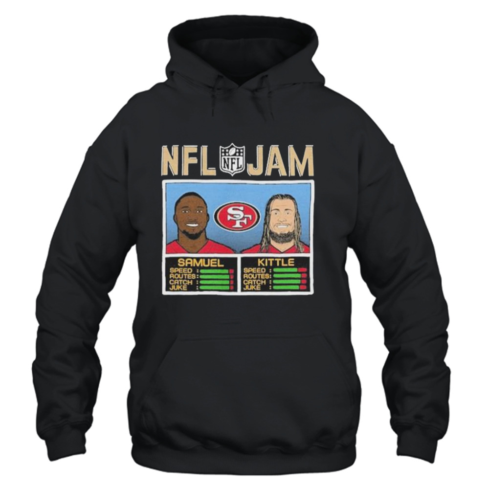 NFL Jam Deebo Samuel and George Kittle San Francisco 49ers T-Shirt