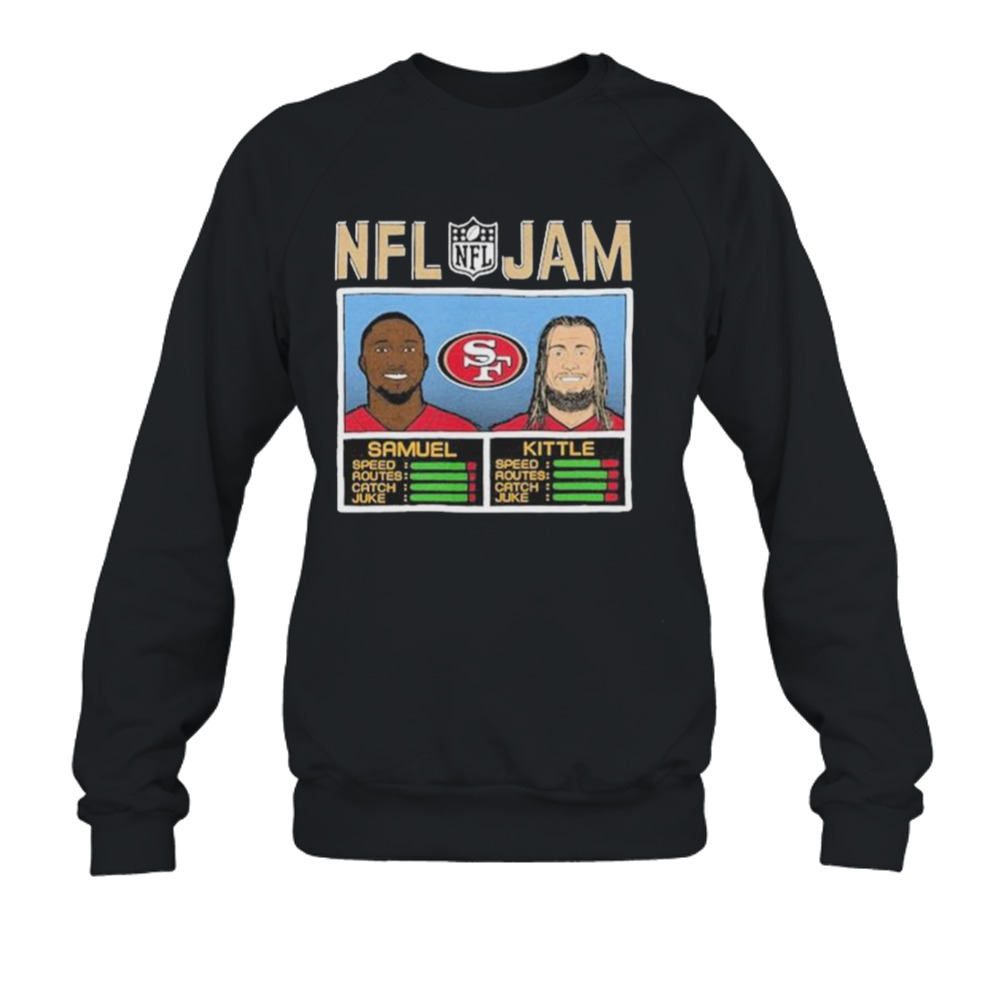 Nfl Jam 49Ers Samuel And Kittle T Shirts