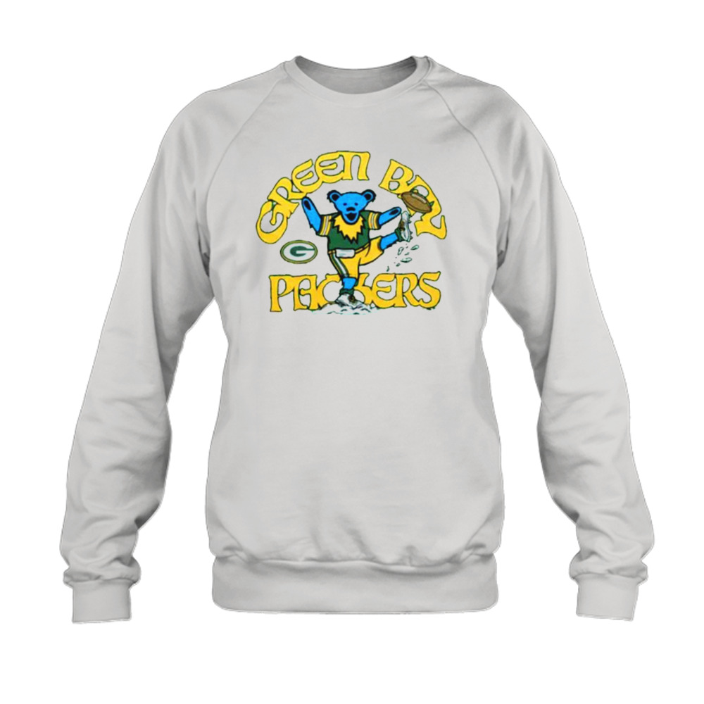 Green Bay Packers Neutral Colour Logo Crew Sweatshirt - Womens