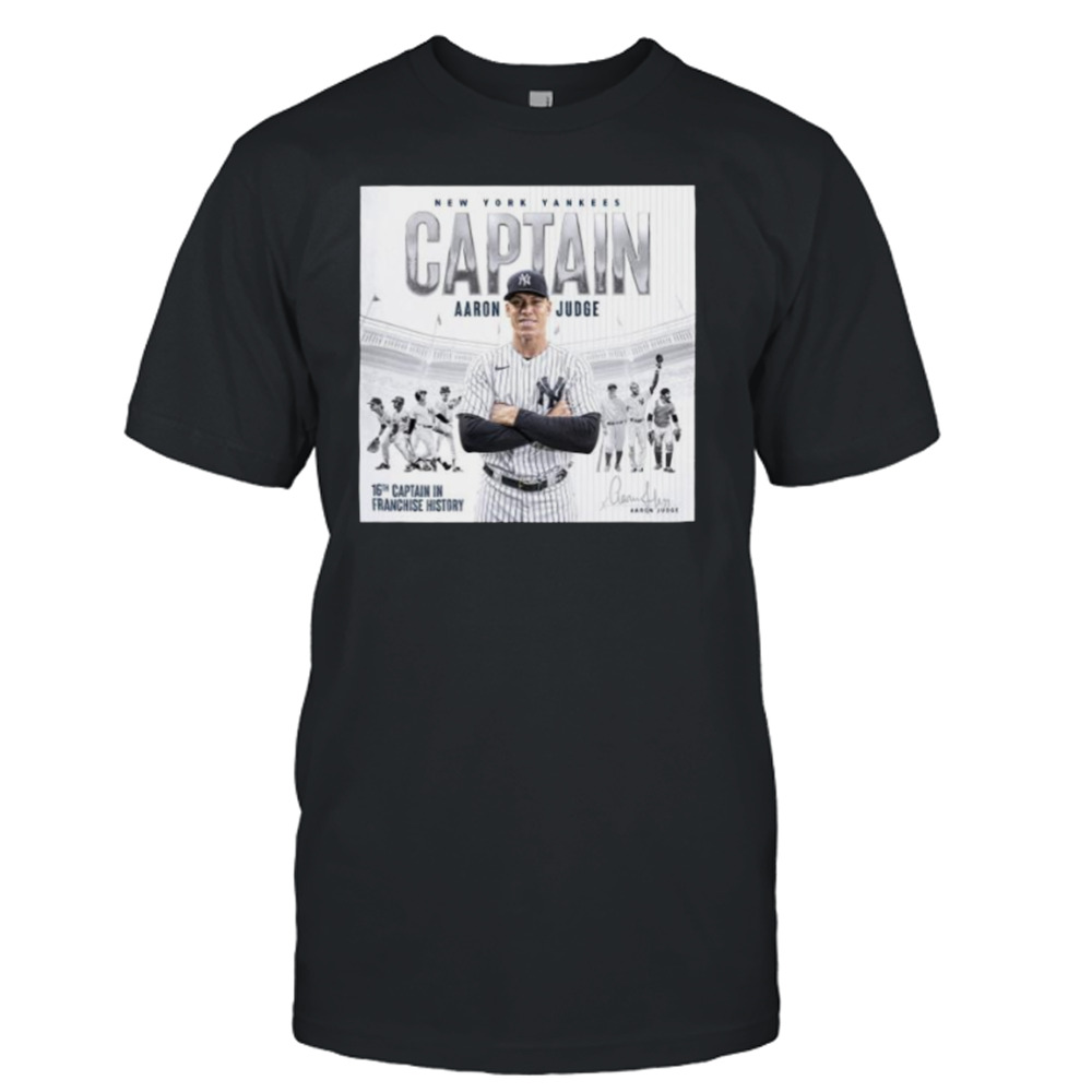 New York Yankees Captain Aaron Judge Shirt