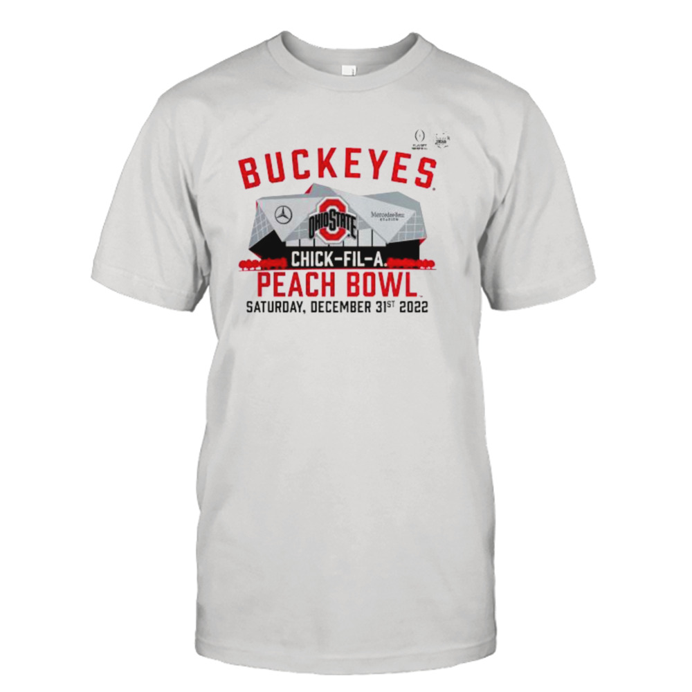 Ohio State Buckeyes Chick-Fil-A Peach Bowl Saturday December 32st 2022 shirt