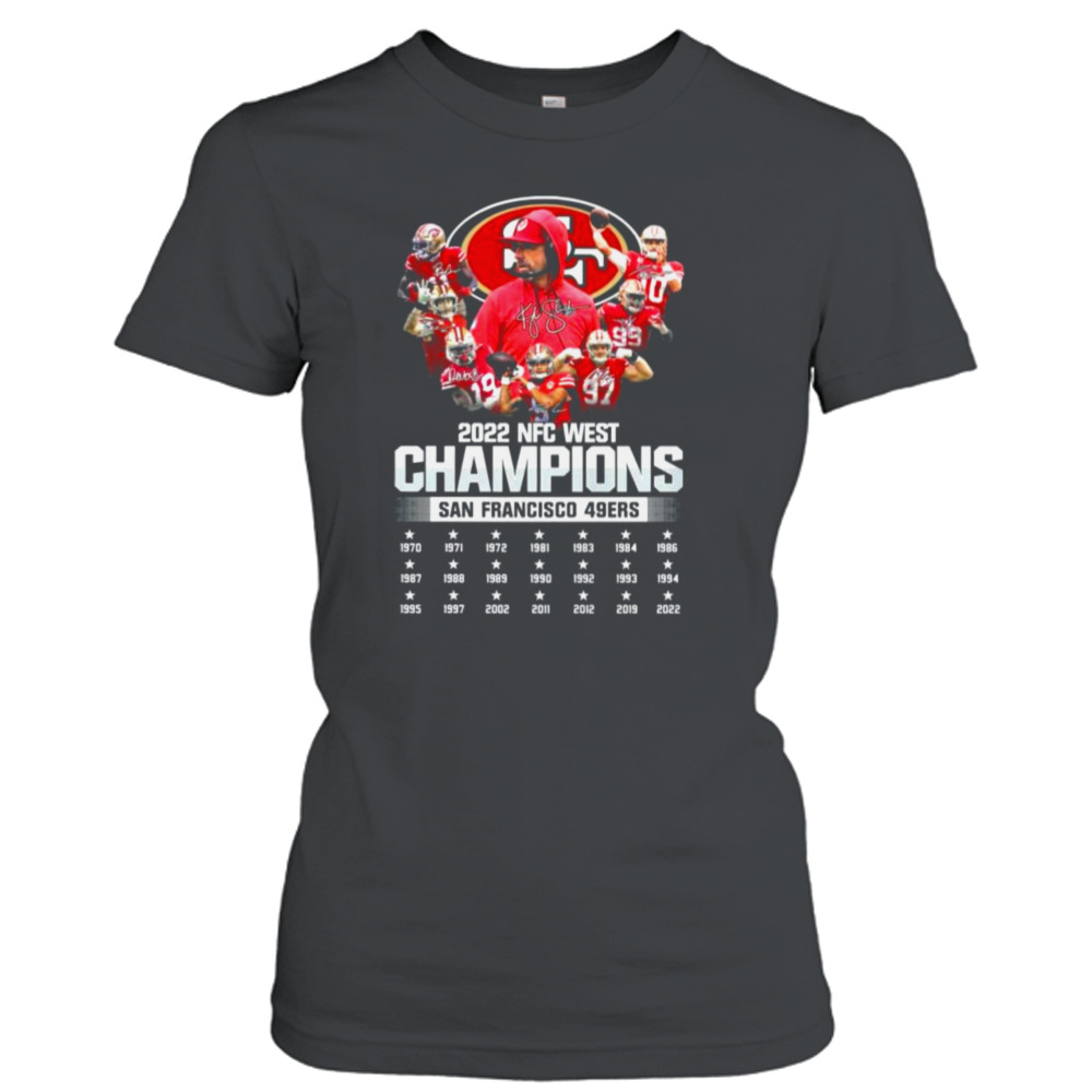 Official San Francisco 49ers NFC west division Champions 2019 shirt, hoodie