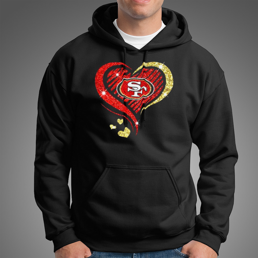 San Francisco 49ers football Heart Diamond shirt - Kingteeshop