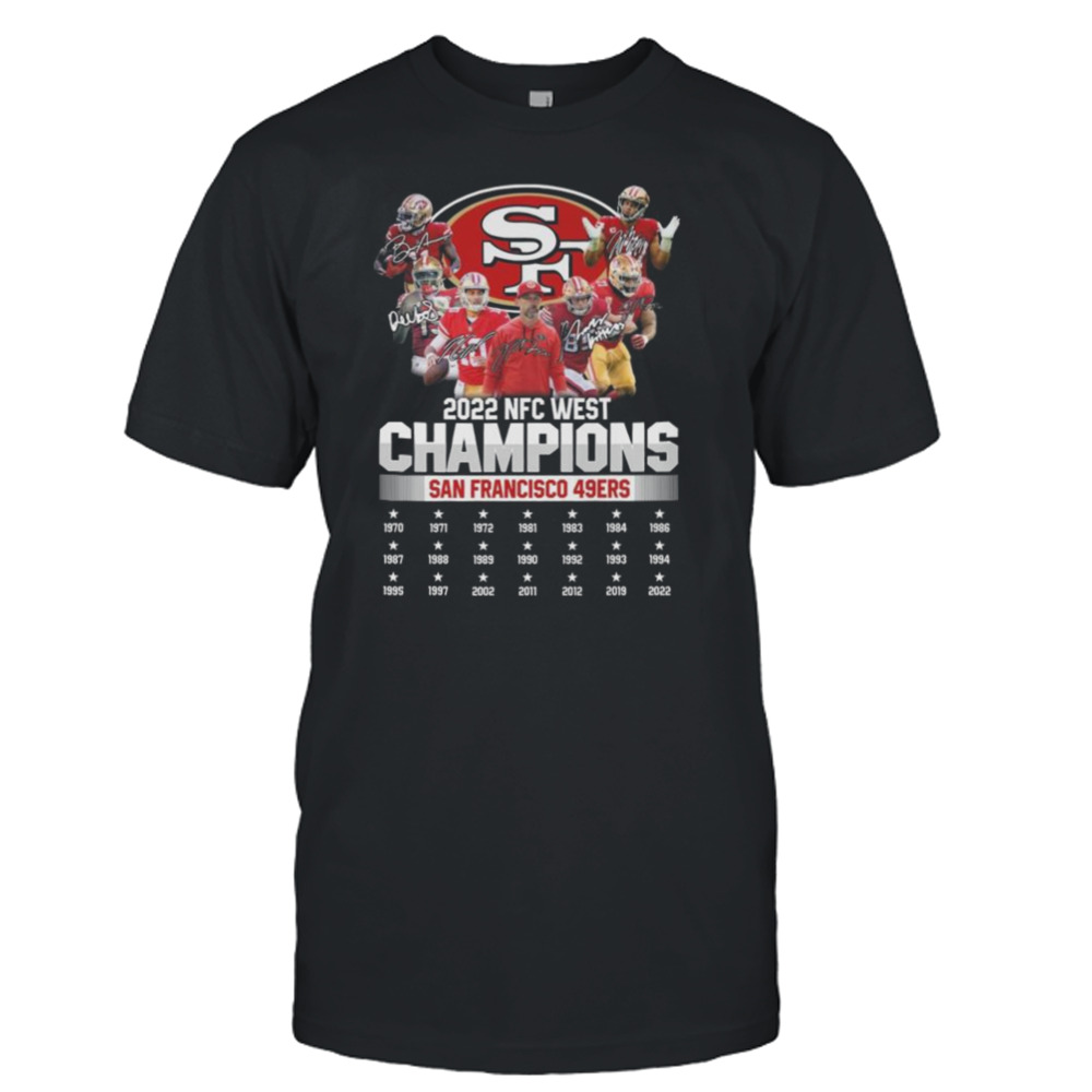 The San Francisco 49ers are 2022 NFC West Champions