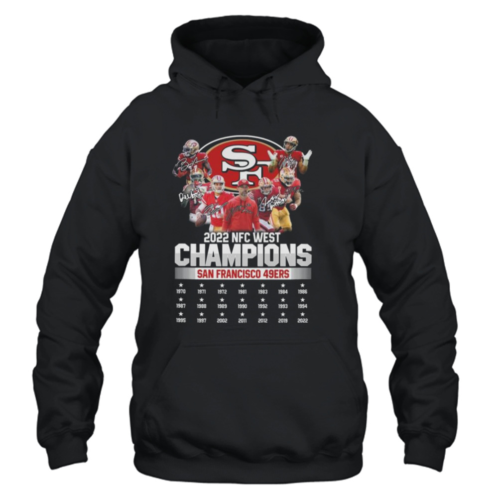 The San Francisco 49ers are 2022 NFC West Champions
