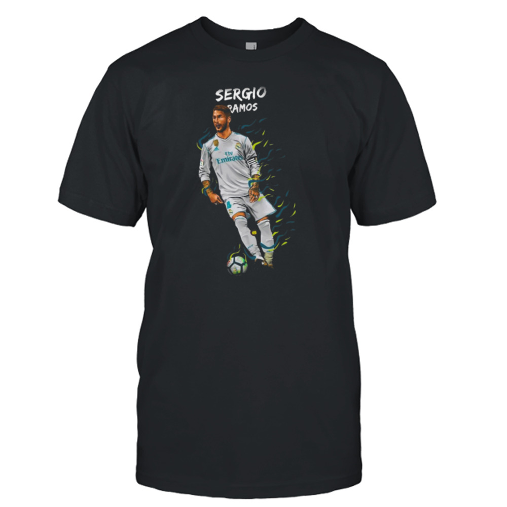 Soccer Player Sergio Ramos shirt